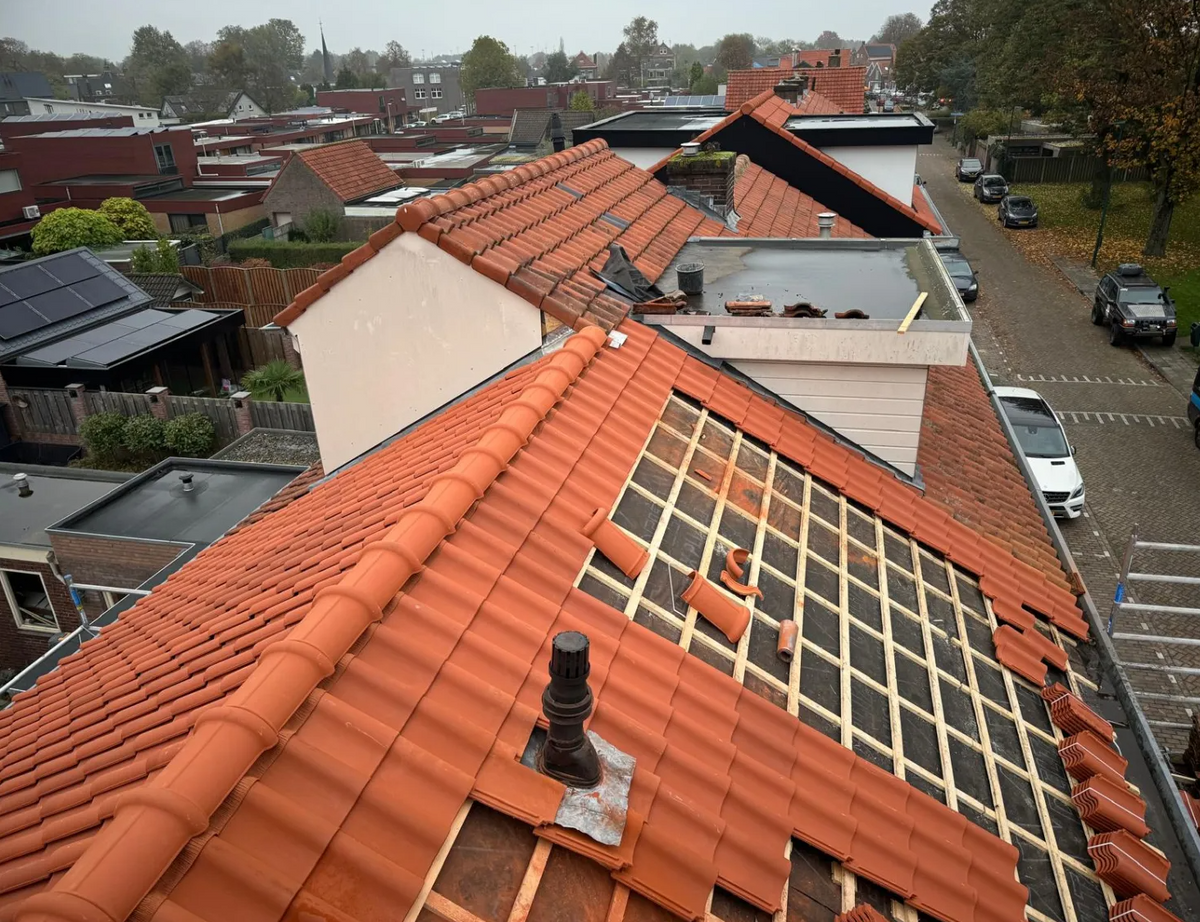 Pannendaken met isolatie